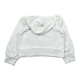 Liu Jo Felpa Chiusa con Cappuccio tinta unita Bianco per Neonata KA5016XN BIANCO LIU JO 