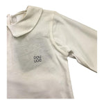 DOU DOU body manica lunga tinta unita Bianco per Neonato 2RA510 BIANCO DOU DOU 