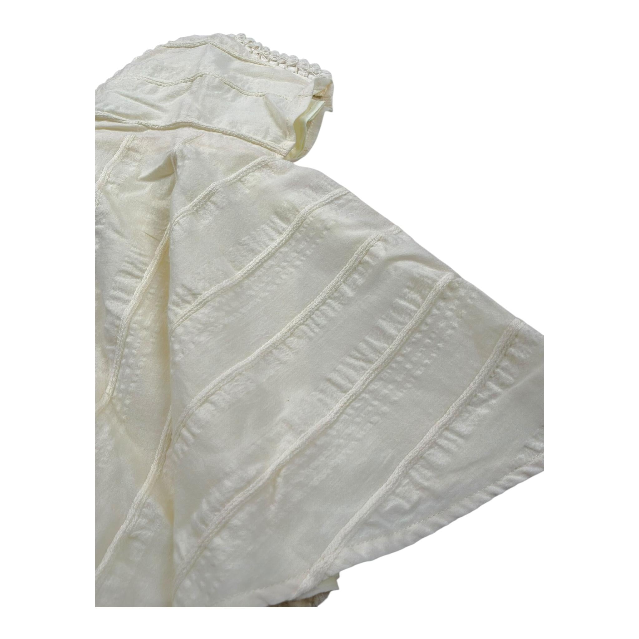 Coco' Et Mama' Camicia Tinta Unita con Ricami per Bambina SIRIA AVORIO COCO' ET MAMA' 