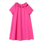 Il Gufo Abito Tinta Unita Mezza Manica per Bambina P25VM781C0046 FUXIA IL GUFO 