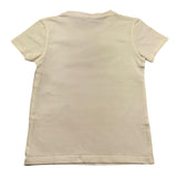 M+E' T-Shirt Girocollo Tinta Unita con Foulard per Bambino UEM0584J PANNA M+E' 