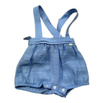 Le Bebe Pagliaccetto Tinta Unita  per Neonato LBB5376 AZZURRO LE BEBE 