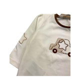 MAYORAL set 2 shirt bicolore con stampe Bianco/beige per Neonato 2029X BIANCO/BEIGE MAYORAL 
