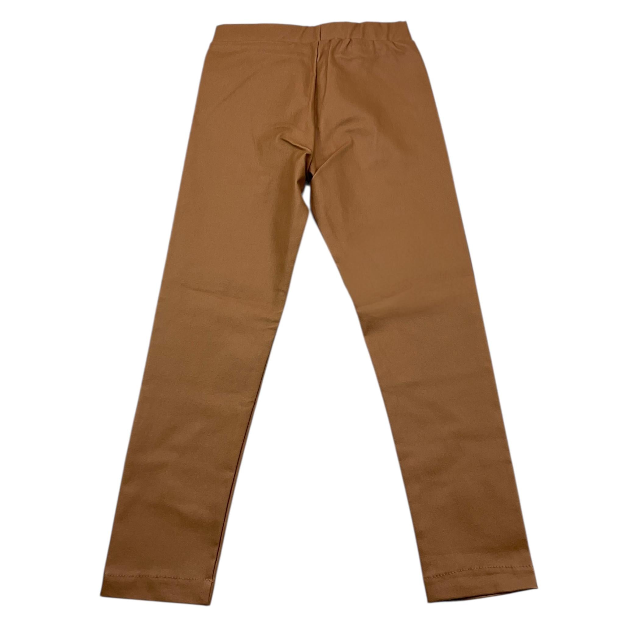 FUN & FUN leggins in ecopelle tinta unita Biscotto per Bambina FBPT00154X BISCOTTO FUN & FUN 