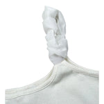 Lu Lu By Miss Grant Top tinta unita A Bretelle Bianco per Bambina LL3501 BIANCO LU LU BY MISS GRANT 