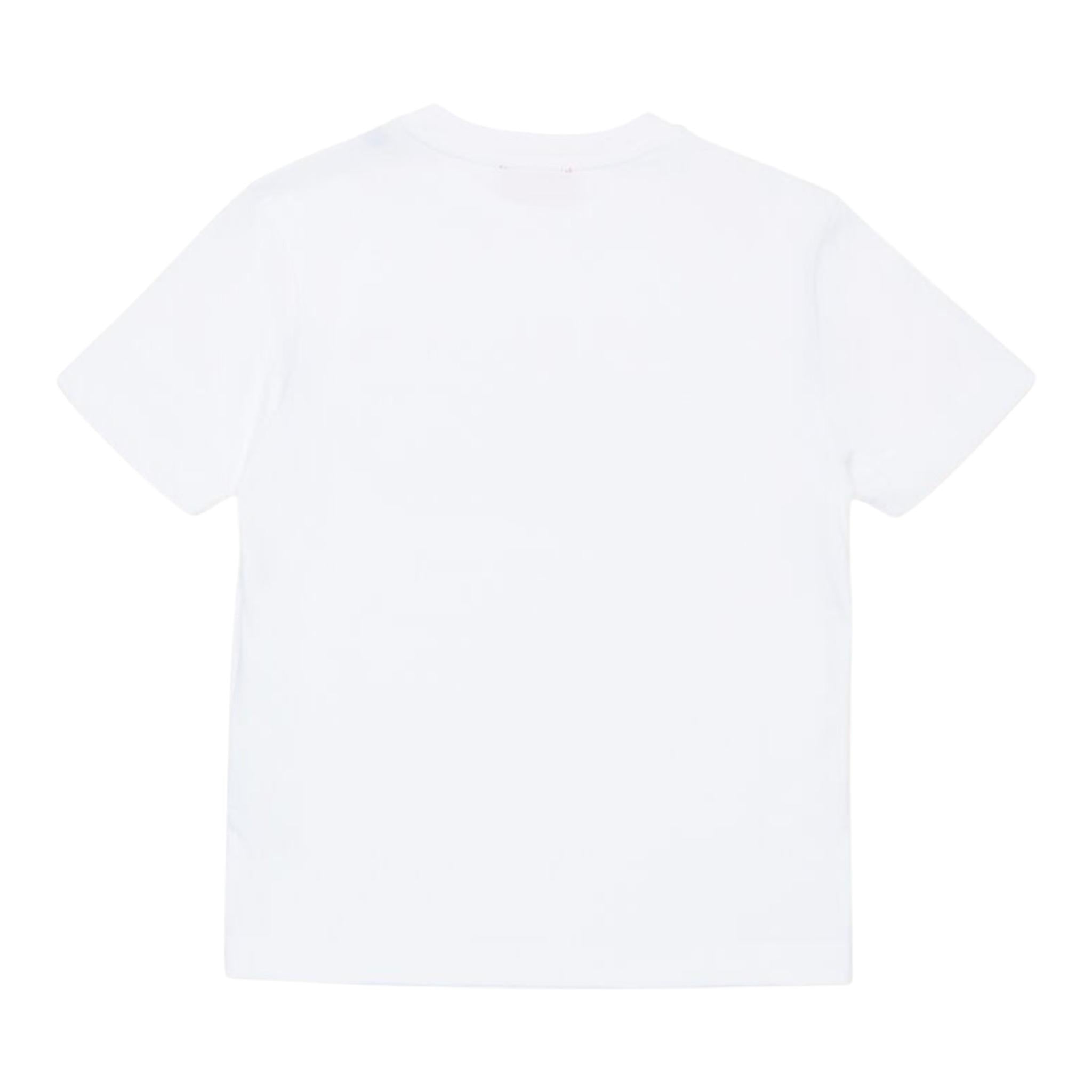 DIESEL t-shirt girocollo tinta unita con stampa Bianco per Bambino J02033 BIANCO DIESEL 