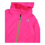 K-Way Giubbino Tinta Unita con Zip E Cappuccio per Bambina K2137XWJ FUXIA K-WAY 