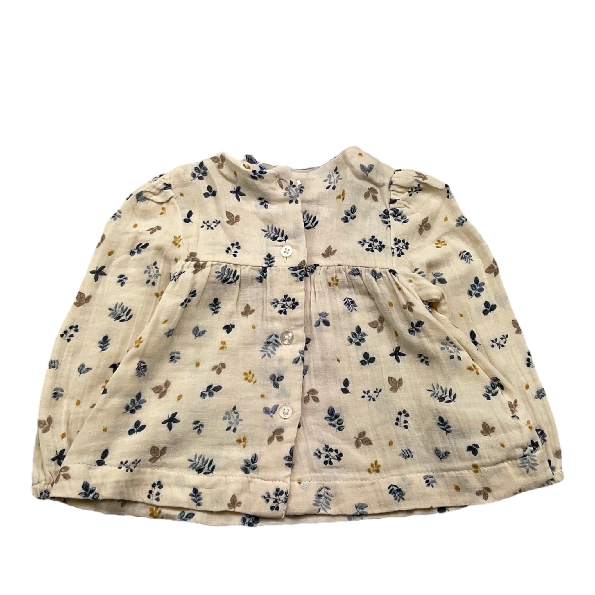 MAYORAL camicia manica lunga fantasia floreale Panna per Neonata 2195X PANNA MAYORAL 