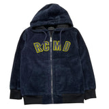 JOHN RICHMOND felpa con zip e cappuccio tinta unita Blu per Bambino RBA25194FE BLU JOHN RICHMOND 