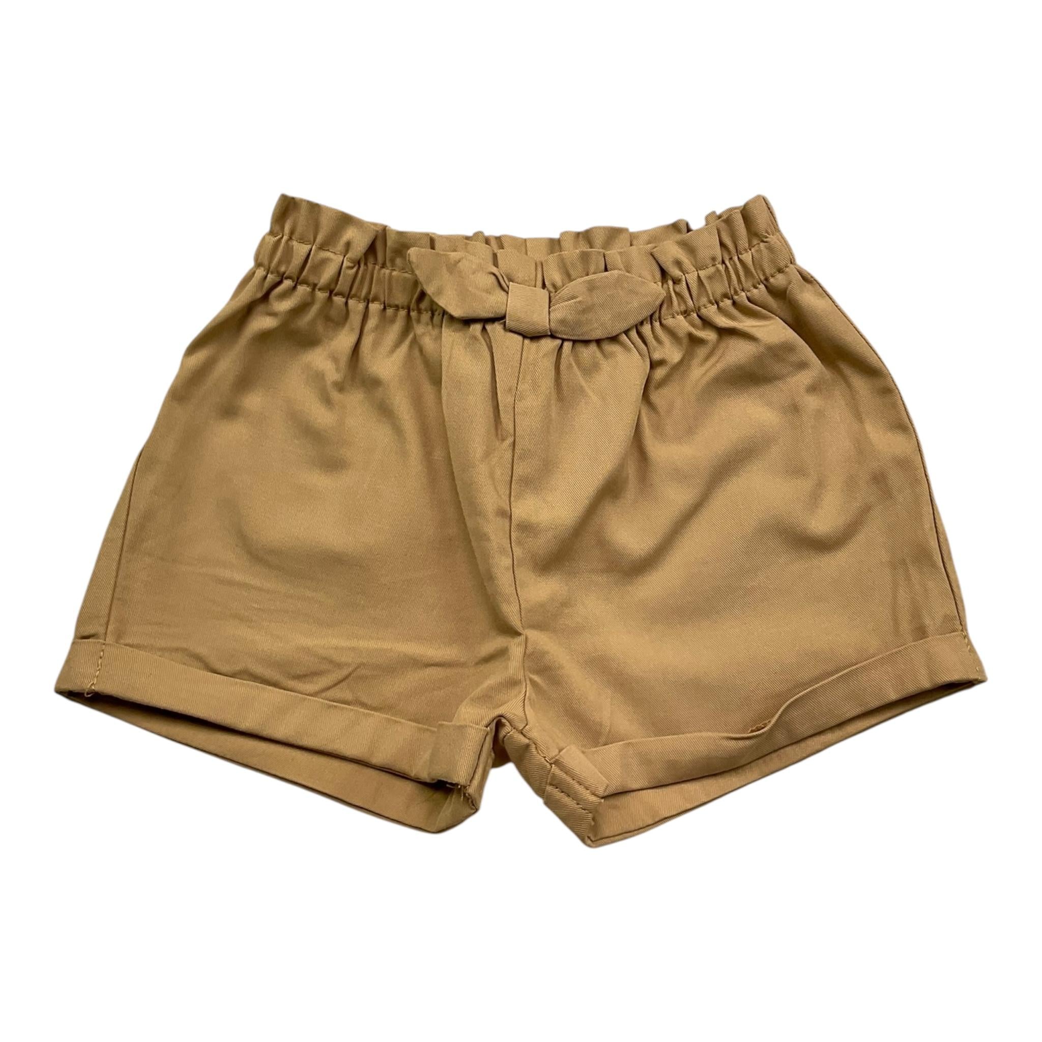 Mayoral Short Tinta Unita con Elastico Invita per Neonata 1258 BEIGE MAYORAL 