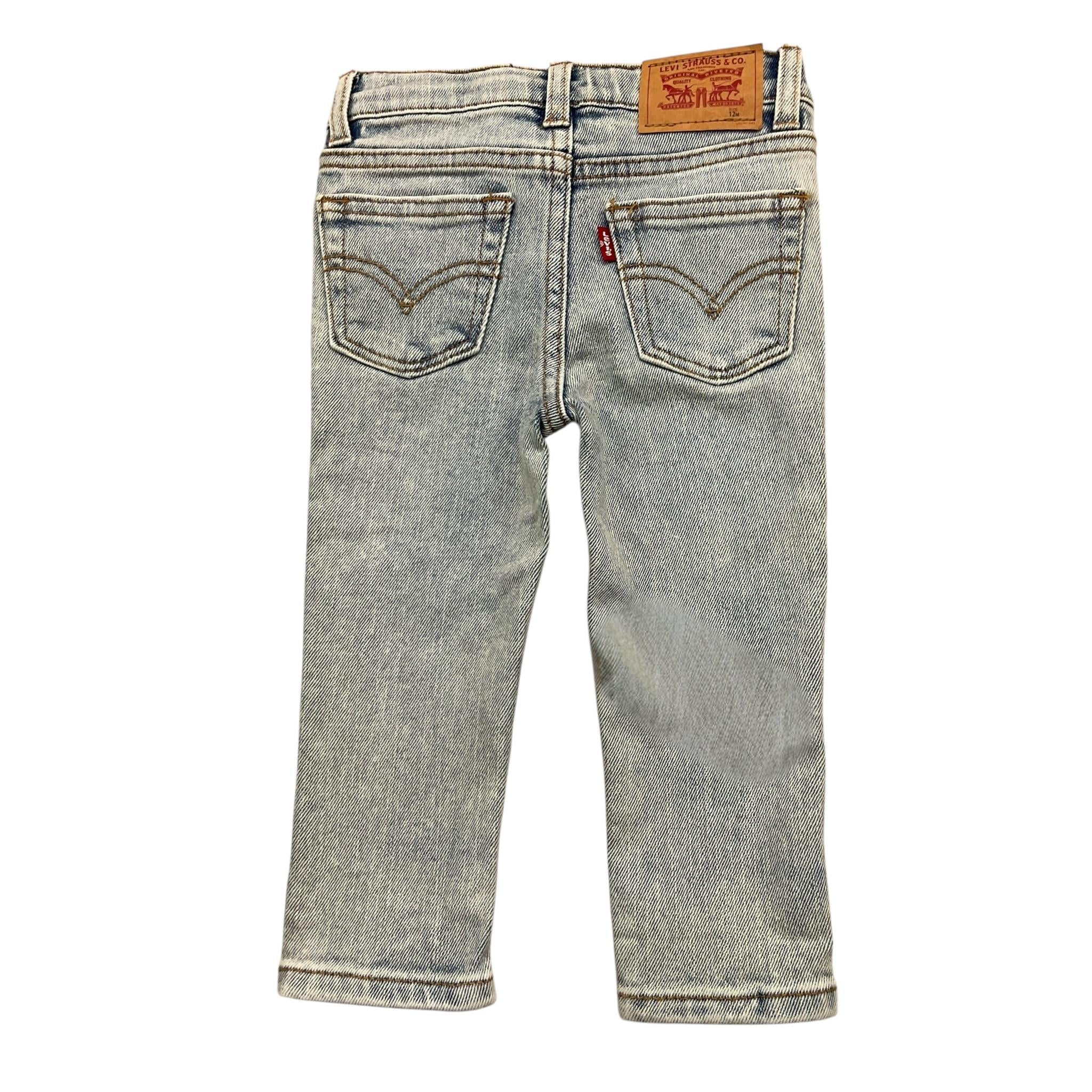 LEVI'S jeans tinta unita con girovita regolabile Azzurro per Neonato 6EC229 AZZURRO LEVI'S 