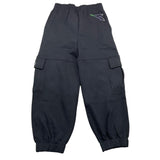 DIADORA pantalone tuta tinta unita con logo Nero per Bambina F4DIJUFP061 NERO DIADORA 