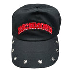 John Richmond Cappello con Visiera Tinta Unita con Stampa per Bambino RGP26069BT NERO JOHN RICHMOND 