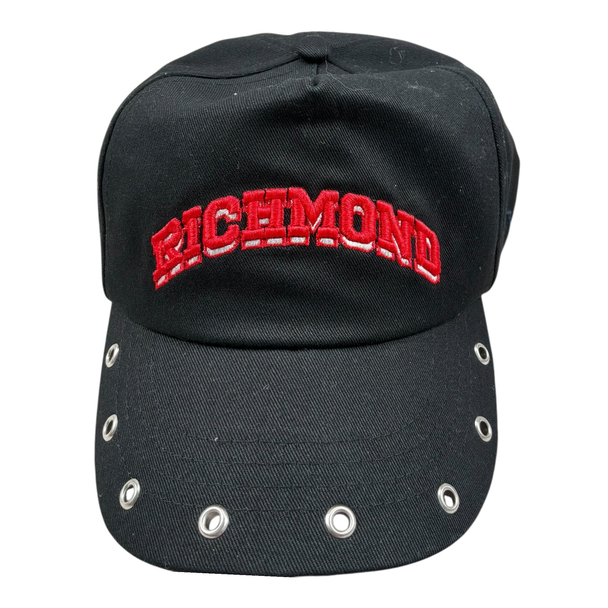 John Richmond Cappello con Visiera Tinta Unita con Stampa per Bambino RGP26069BT NERO JOHN RICHMOND 