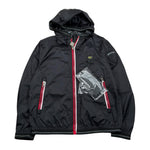 Blauer Giubbino Tinta Unita con Cappuccio per Bambino 25SBLKC11440 NERO BLAUER 