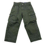 PLEASE pantalone tinta unita con tasconi Verde per Bambino PHS7132B66 VERDE PLEASE 