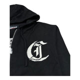 Just Cavalli Felpa In Maglia con Zip E Cappuccio Tinta Unita per Bambino JBP26002MA NERO JUST CAVALLI 