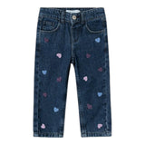 NAME IT jeans tinta unita con girovita regolabile Blu per Bambina 13232570J BLU NAME IT 