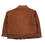 Siviglia Giubbino Tinta Unita con Zip per Neonato SVNJK17272 MARRONE SIVIGLIA 