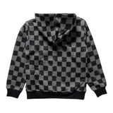 Sprayground Felpa Chiusa con Cappuccio Bicolore per Bambino SPY1151GREY NERO SPRAYGROUND 