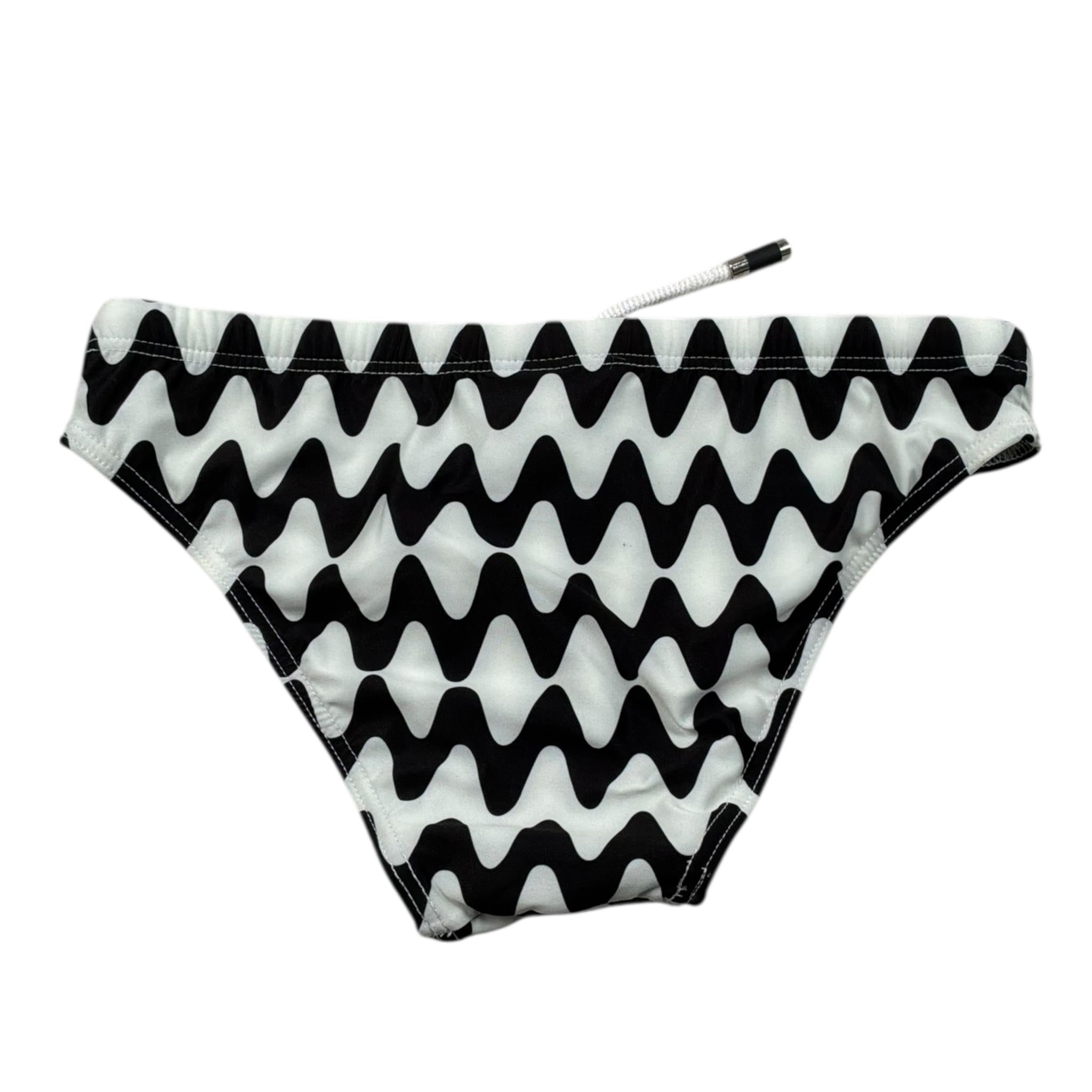 Paolo Pecora Costume Mutanda Tinta Unita Stampa Fantasia per Bambino PP2003XXX BIANCO PAOLO PECORA 