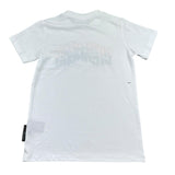 John Richmond T-Shirt Girocollo Tinta Unita con Stampa per Bambino RBP26042TS BIANCO JOHN RICHMOND 
