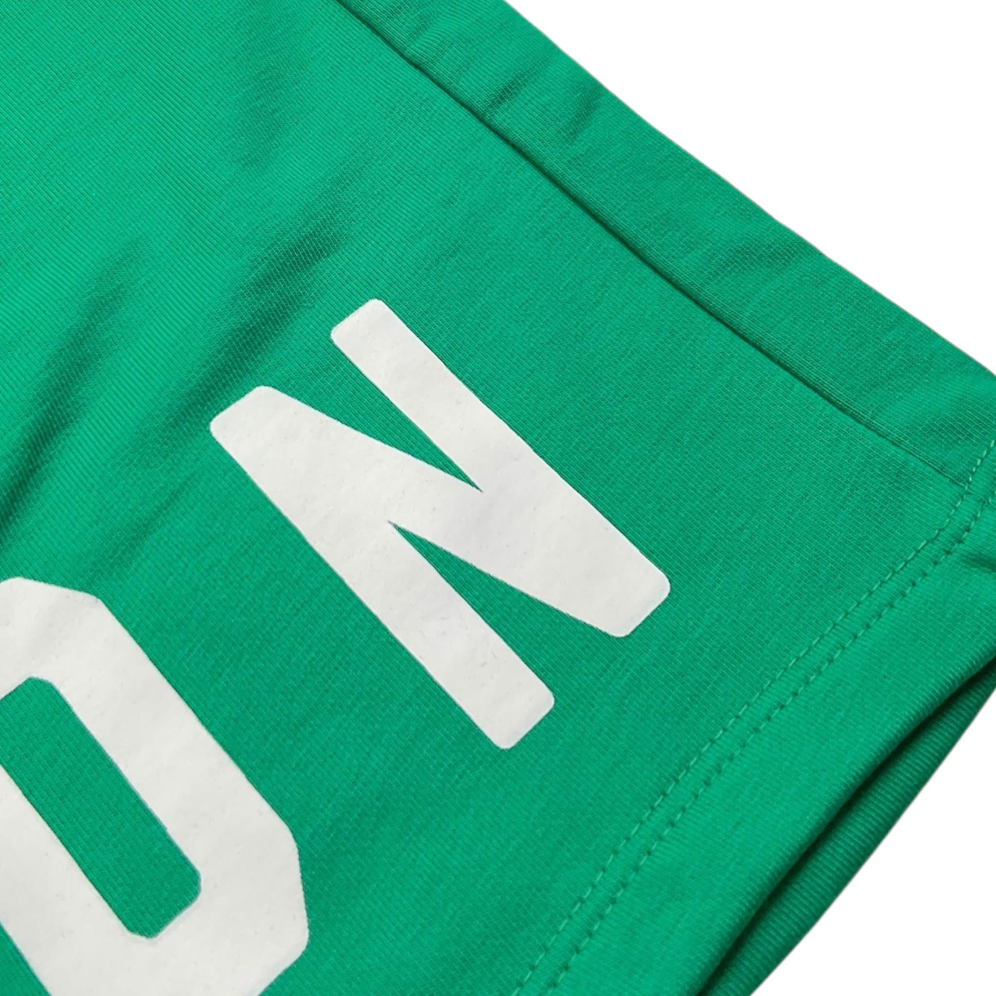 Icon Completo Bicolore T-Shirt-Bermuda per Bambino INBFS00604 BIANCO/VERDE ICON 