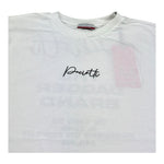 Cesare Paciotti T-Shirt Girocollo Tinta Unita con Stampa per Bambino TSP5113J BIANCO CESARE PACIOTTI 