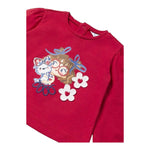 Mayoral Shirt Girocollo Tinta Unita con Stampa per Neonata 1015 ROSSO MAYORAL 