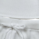 Mac Ilusio'N Completo 3 Pezzi Maglia-Pantalone-Cappello per Neonato BAS05V25 BIANCO MAC ILUSIO'N 
