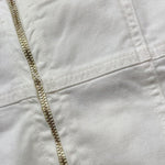 Lu Lu By Miss Grant Top Tinta Unita con Zip per Bambina LL3390 BIANCO LU LU BY MISS GRANT 