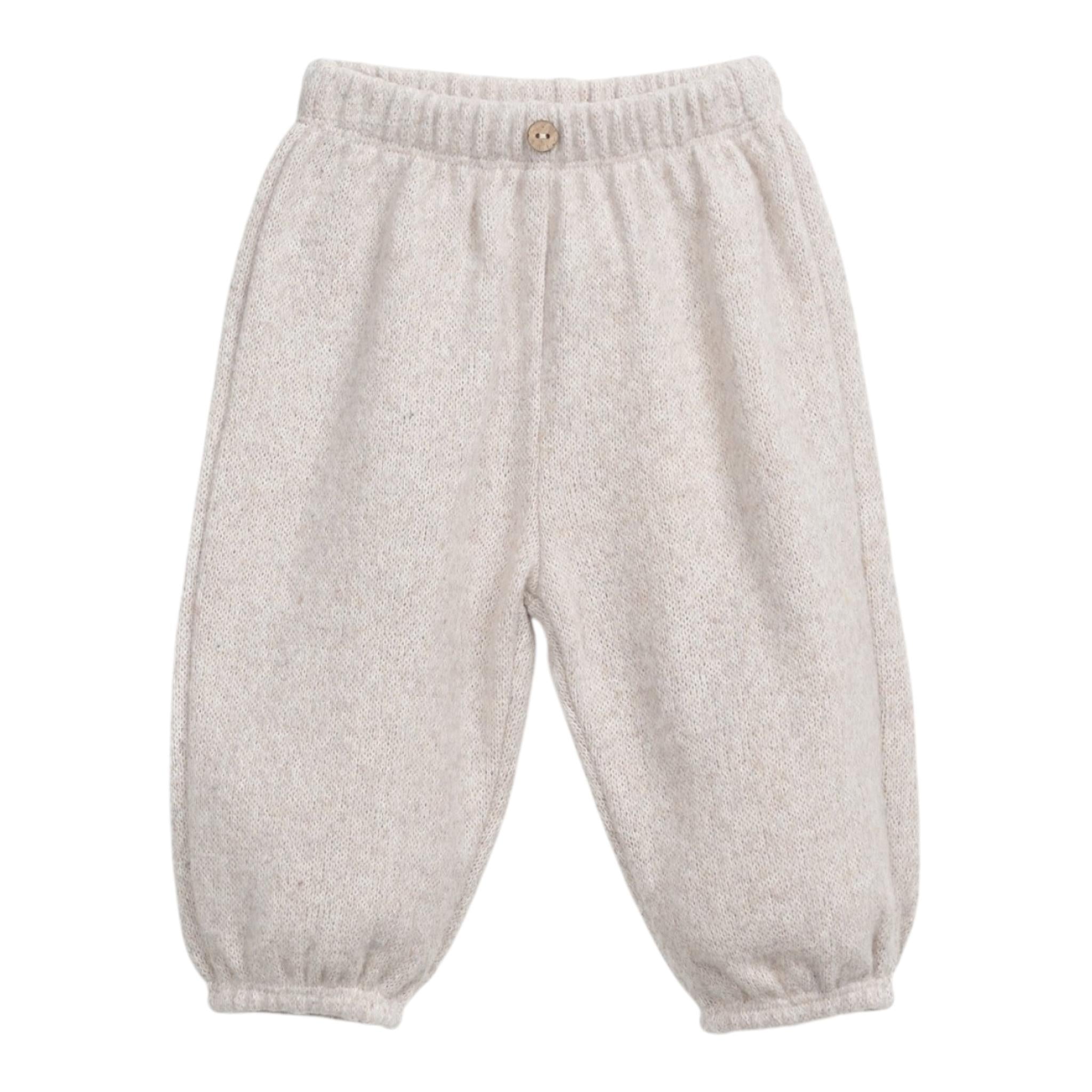 PLAY UP pantalone tuta tinta unita con elastico in vita Beige per Neonato PA011AP11650 BEIGE PLAY UP 