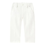 Mayoral Pantalone tinta unita con Girovita Regolabile Bianco per Bambino 1576X BIANCO MAYORAL 