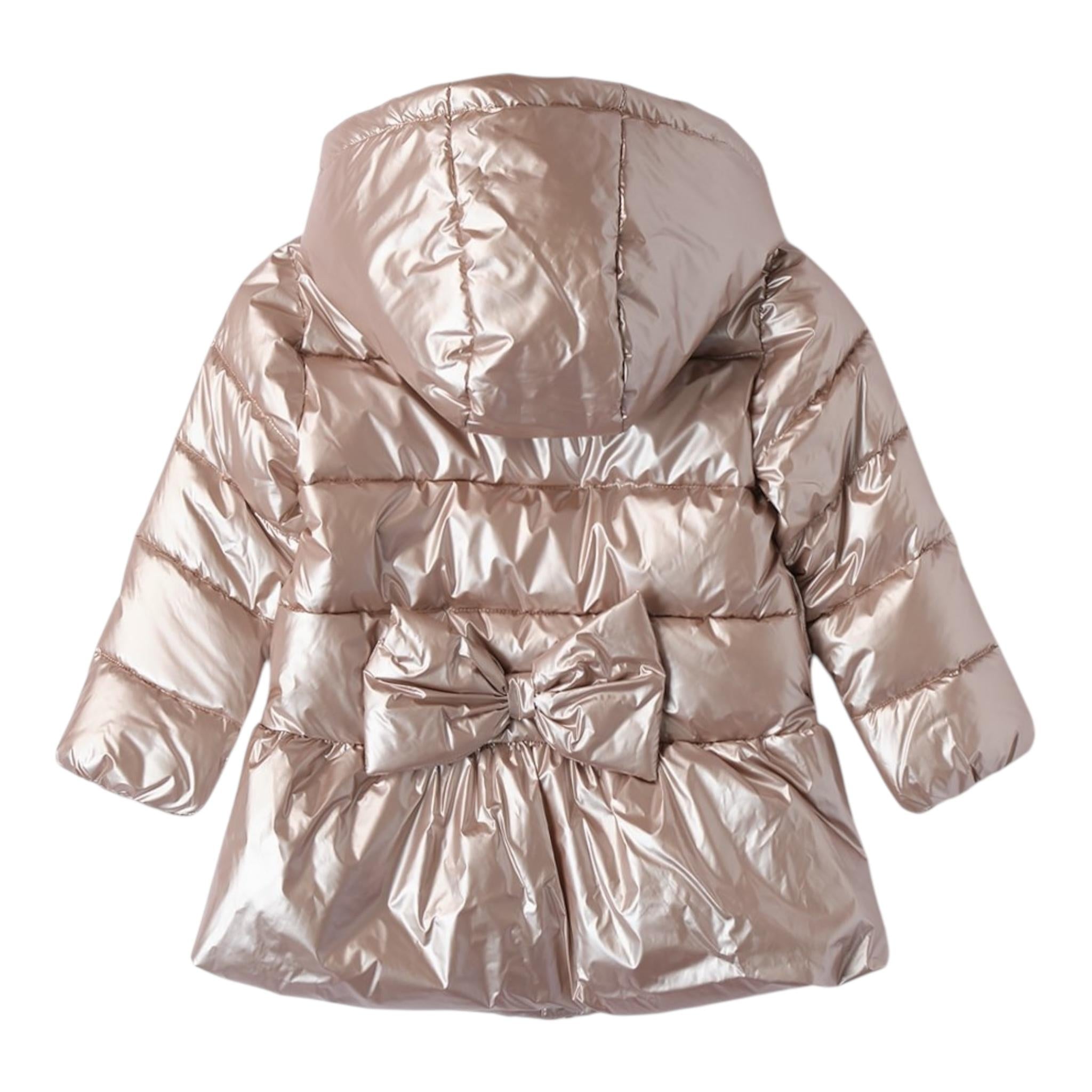 SARABANDA giubbino reversibile tinta unita con zip e cappuccio Rosa per Neonata A285 ROSA SARABANDA 