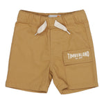 Timberland Bermuda Tinta Unita con Elastico In Vita per Neonato T60495 CAMMELLO TIMBERLAND 