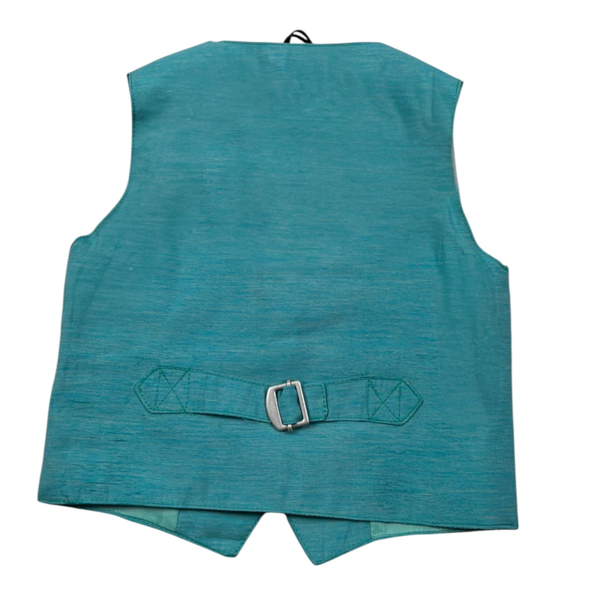 Daniele Alessandrini Gilet tinta unita con Bottoni Verde per Neonato 1296B00018X VERDE DANIELE ALESSANDRINI 