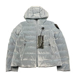 BLAUER giubbino tinta unita cn cappuccio in velluto Azzurro per Bambina 24WBLGC03516 AZZURRO BLAUER 