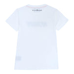 John Richmond T-Shirt Girocollo Tinta Unita con Stampa per Bambino RBP25071TS BIANCO JOHN RICHMOND 