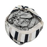 Pure Firenze Cappello Stampa Fantasia A Righe per Neonato PC03755 PANNA PURE FIRENZE 