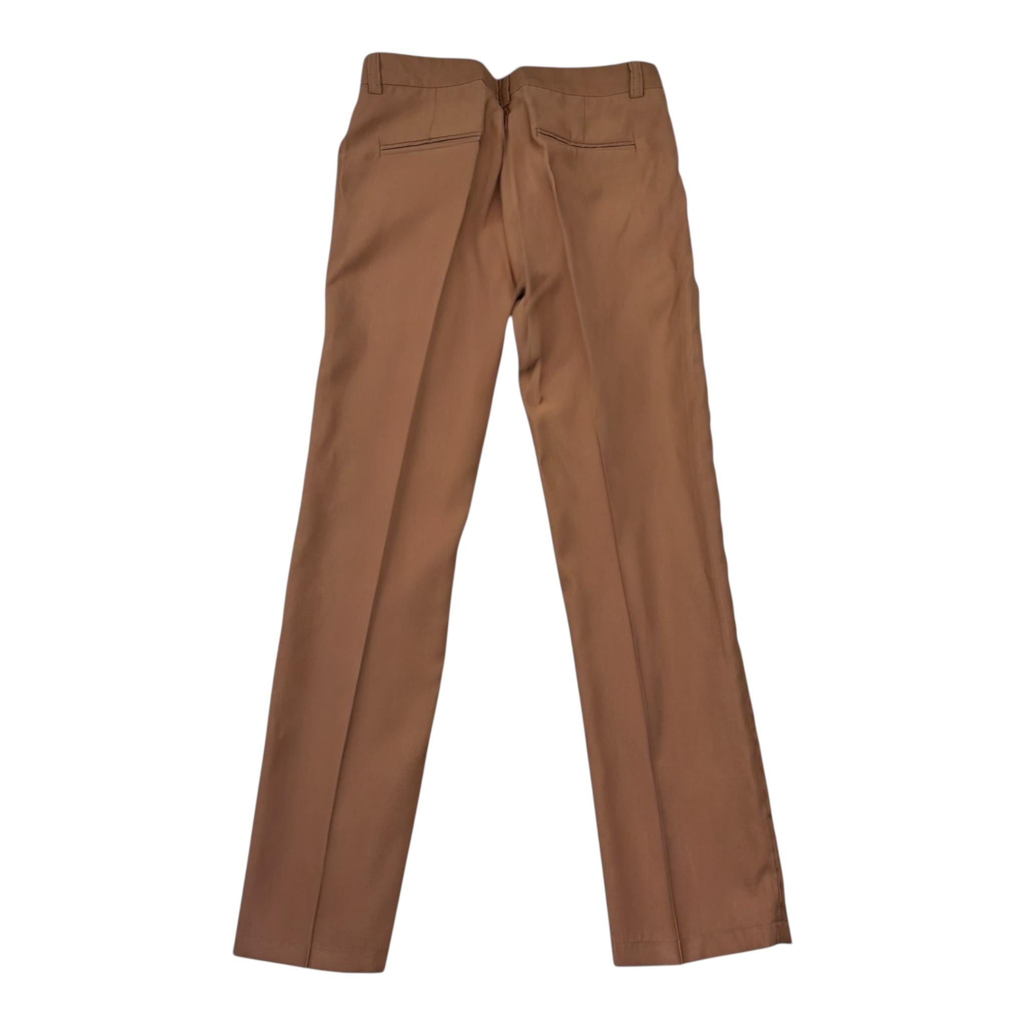 Emanuel Pris Pantalone Tinta Unita con Girovita Regolabile per Bambino EGC6244R MARRONE EMANUEL PRIS 