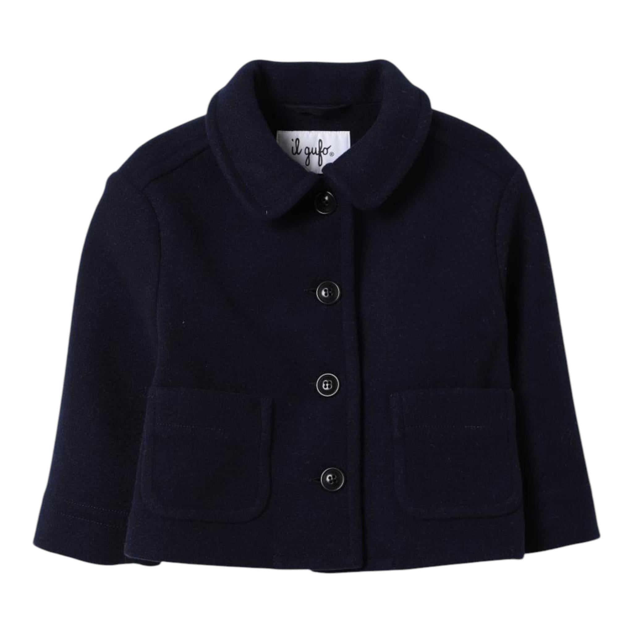 IL GUFO cappotto modello giacca tinta unita Blu per Neonato A24GB104M0138N BLU IL GUFO 