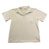 Zhoe & Tobiah Polo Mezza Manica Tinta Unita per Bambino BSE18M PANNA ZHOE & TOBIAH 