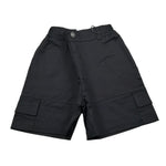 Syst Bermuda Tinta Unita con Elastico In Vita per Bambino BRB5000J NERO SYST 