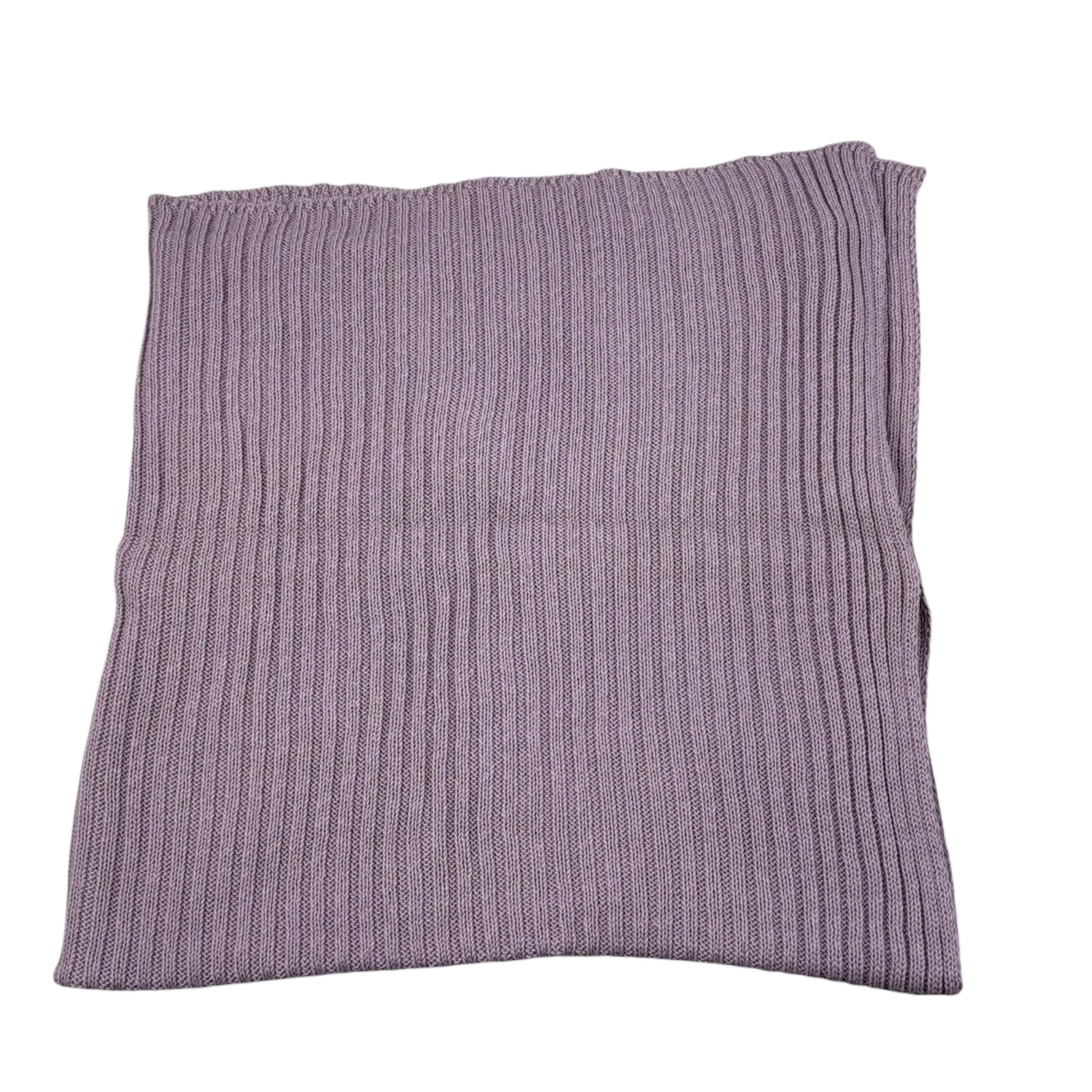 Cnd Coperta Tinta Unita con Logo per Neonata RRIR LILLA CND 