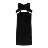 Liu Jo Abito Tinta Unita Giromanica per Bambina GA5181 NERO LIU JO 