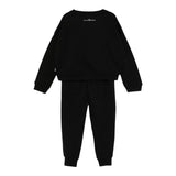 JOHN RICHMOND completo 2pz felpa- pantalone bicolore Nero per Bambina RGA24124CFXX NERO JOHN RICHMOND 