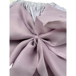 A' La Page Culotte Tinta Unita con Fiocco per Neonata AL255 LILLA A' LA PAGE 