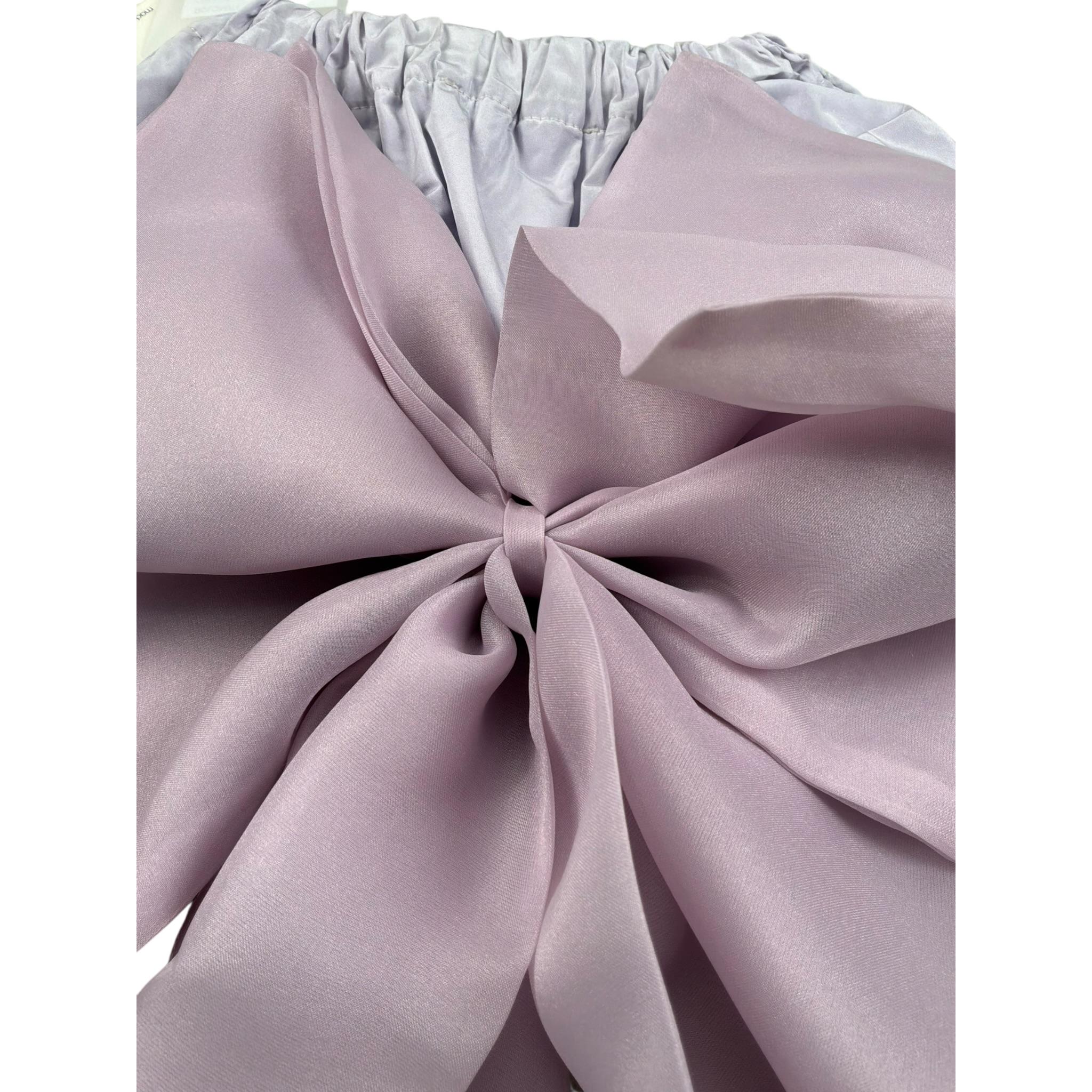 A' La Page Culotte Tinta Unita con Fiocco per Neonata AL255 LILLA A' LA PAGE 