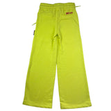 Just Cavalli Pantalone Tuta Tinta Unita Modello Palazzo per Bambina JGP26004PA VERDE JUST CAVALLI 