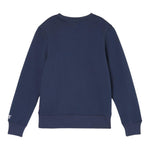 LEVIS felpa chiusa girocollo tinta unita con stampa in contrasto Blu per Bambino 8EL507 BLU LEVIS 
